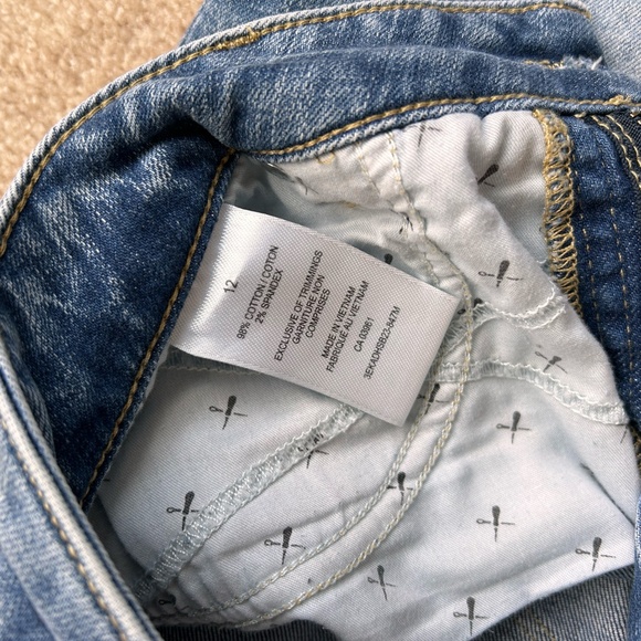 Denver Hayes Curvy Straight Crop Jeans Sz 12 - Picture 3 of 11